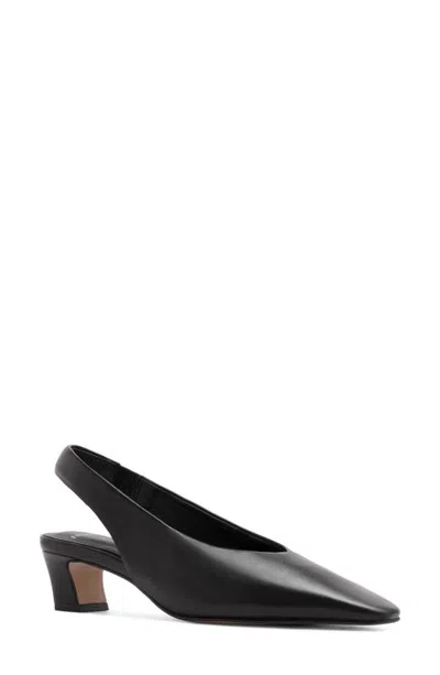 Frankie4 Noa Leather Slingback Pump In Black