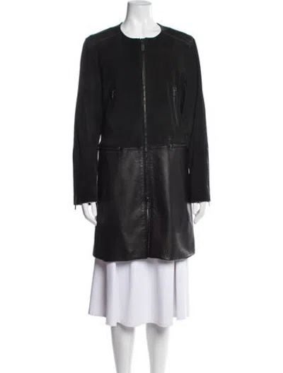 Pre-owned Fratelli Rossetti Coat In Black