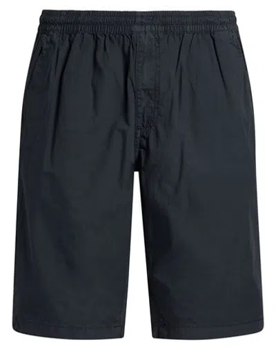 Fred Mello Man Shorts & Bermuda Shorts Navy Size 32 Cotton In Blue
