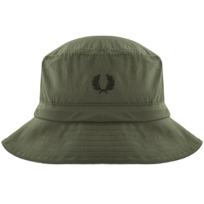 Fred Perry Adjustable Bucket Hat Green