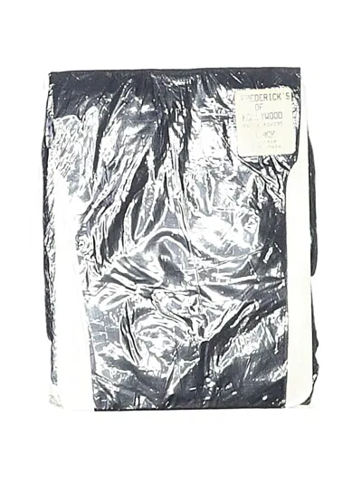 Pre-owned Frederick's Of Hollywood Tights In Silver