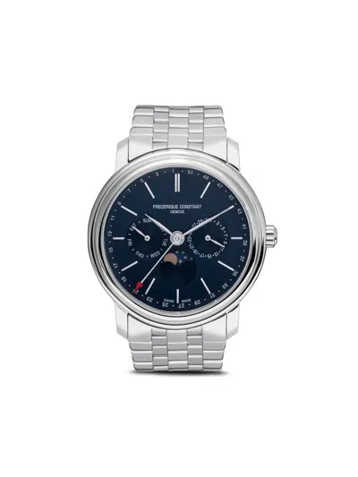 Frederique Constant Classics Index Business Timer 40mm In 蓝色
