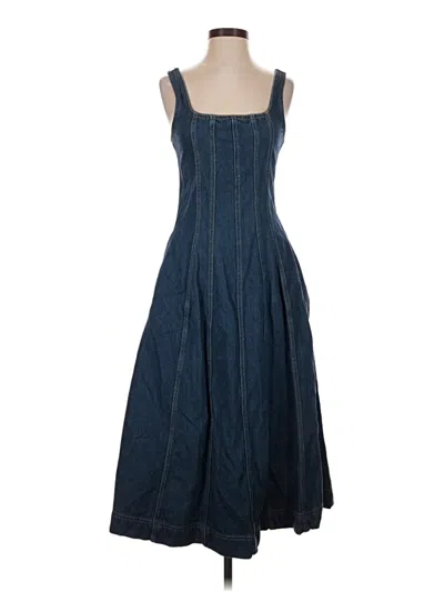 Pre-owned Free Assembly Casual Dress In Blue