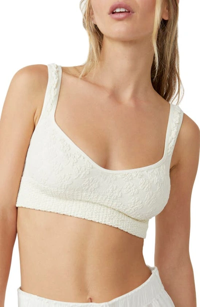 Free People Just Like That Bralette In Ivory
