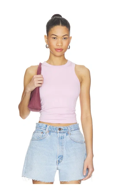 Free People So Soft Seamless Modal Tank In Pink Destiny