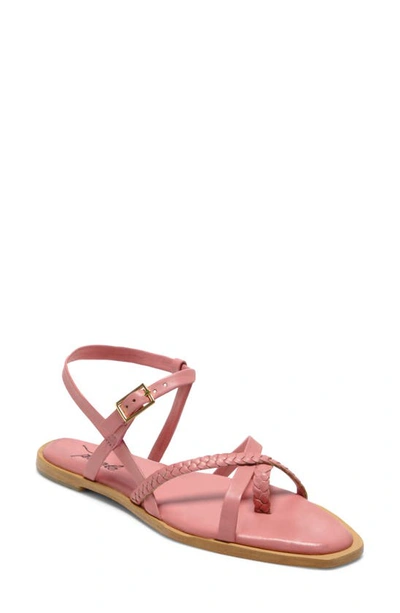 Free People Sunny Days Ankle Strap Sandal In Watermelon