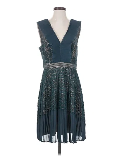 Pre-owned French Connection Cocktail Dress In Teal