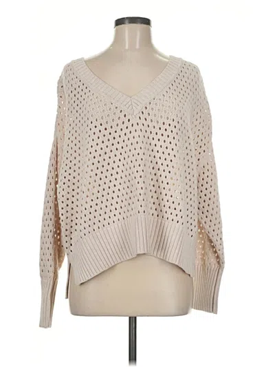 Pre-owned French Connection Pullover Sweater In Tan