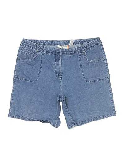 Pre-owned French Laundry Denim Shorts In Blue