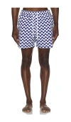 Frescobol Carioca Copacabana Sport Swim Shorts In Navy Blue