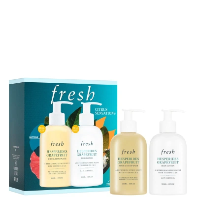 Fresh Citrus Sensations Skincare Set In White