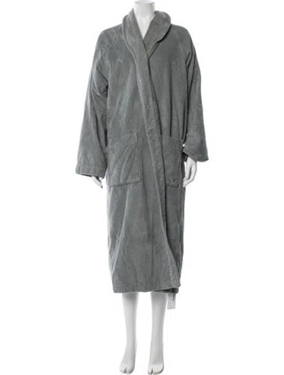 Pre-owned Frette Robe In Grey