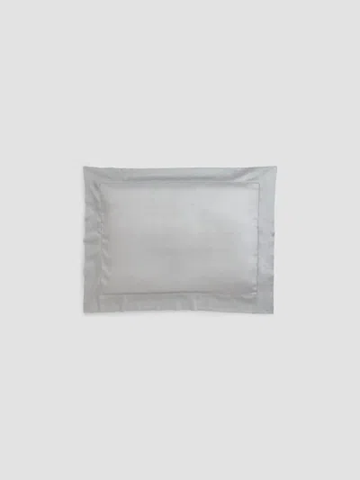 Frette Single Ajour Sham In Grey