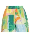 Frnch Woman Shorts & Bermuda Shorts Green Size L Cotton