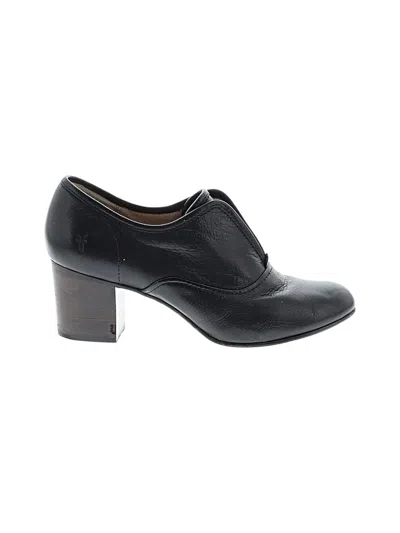 Pre-owned Frye Heels In Black