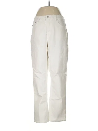 Pre-owned Frye Jeans In Ivory