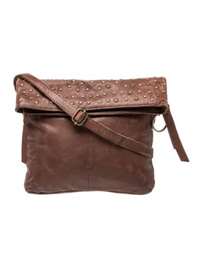 Pre-owned Frye Leather Shoulder Bag W/ Tags In Brown