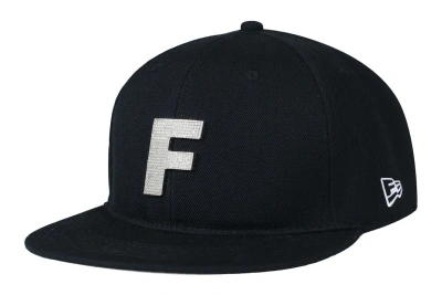Pre-owned Ftp Bling F Logo Fitted Hat Black