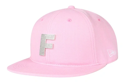 Pre-owned Ftp Bling F Logo Fitted Hat Pink