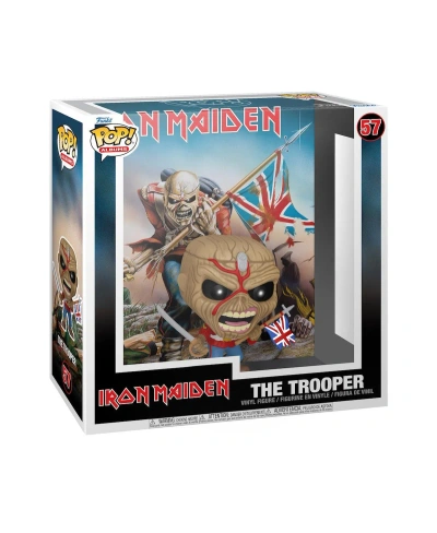 Funko Iron Maiden Pop! The Trooper Album Cover With Case In Multi
