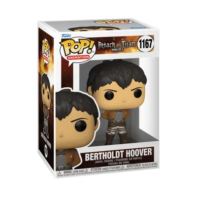 Funko Pop Attack On Titan: Bertholdt Hoover 4-inch Vinyl Figure #1167 In Black