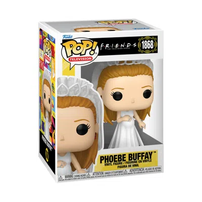 Funko Pop Friends: Phoebe Buffay (wedding Dress) 4-inch Vinyl Figure #1868 In Multi