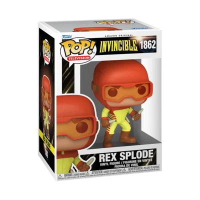 Funko Pop Invincible: Rex Splode 4-inch Vinyl Figure #1862 In Multi
