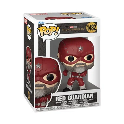 Funko Pop Marvel Thunderbolts: Red Guardian 4-inch Vinyl Figure #1482 In Brown