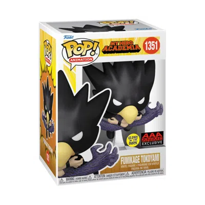 Funko Pop My Hero Academia: Fumikage Tokoyami (fallen Angel, Glow) 4-inch Figure #1351 In Black