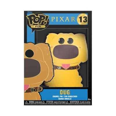 Funko Pop Pin Disney Pixar Up: Dug 4-inch Enamel Pin #13 In Multi