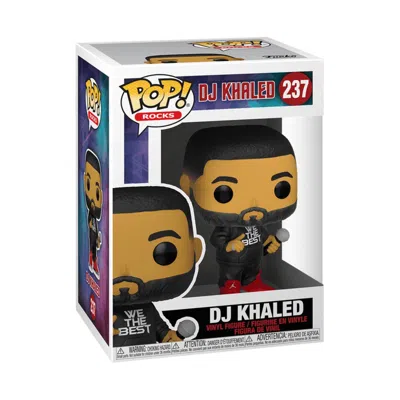 Funko Pop Rocks: Dj Khaled With Microphone 4-inch Vinyl Figure #237 In Multi
