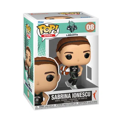 Funko Pop Wnba Liberty: Sabrina Ionescu (explorer Edition Uniform) 4-inch Vinyl Figure #08 In Multi