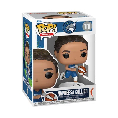 Funko Pop Wnba: Napheesa Collier Minnesota Lynx 4-inch Vinyl Figure #11 In Blue