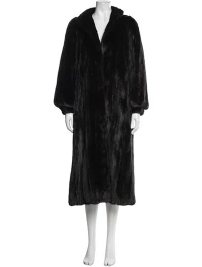 Pre-owned Fur Coat In Brown