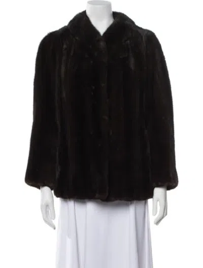 Pre-owned Fur Jacket In Multicolor