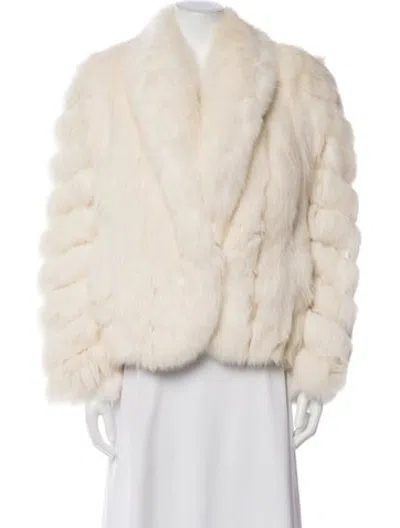 Pre-owned Fur Jacket In Pink