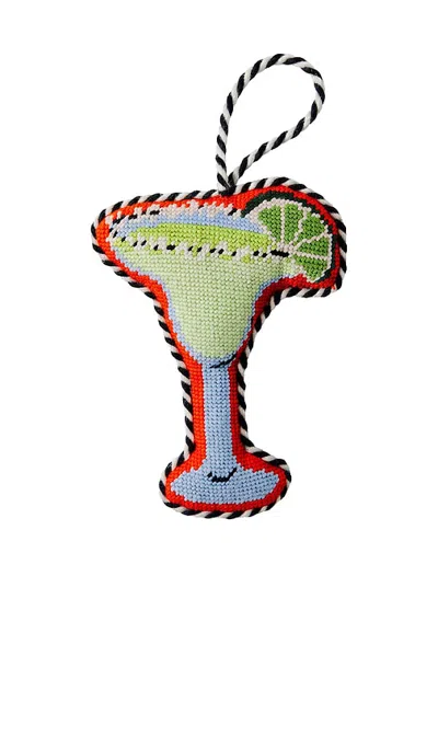 Furbish Studio Margarita Needlepoint Icon Ornament In Multi