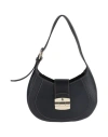 Furla Club 2 S Hobo Woman Handbag Black Size - Calfskin