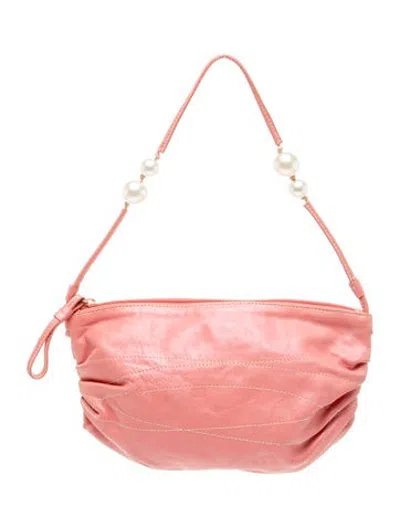 Pre-owned Furla Leather Shoulder Bag In Pink