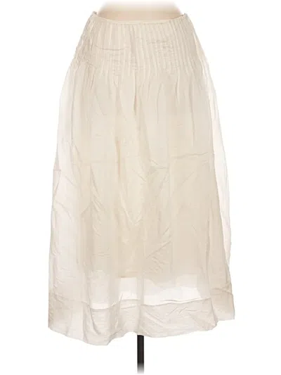 Pre-owned Future Collective Casual Skirt In Ivory