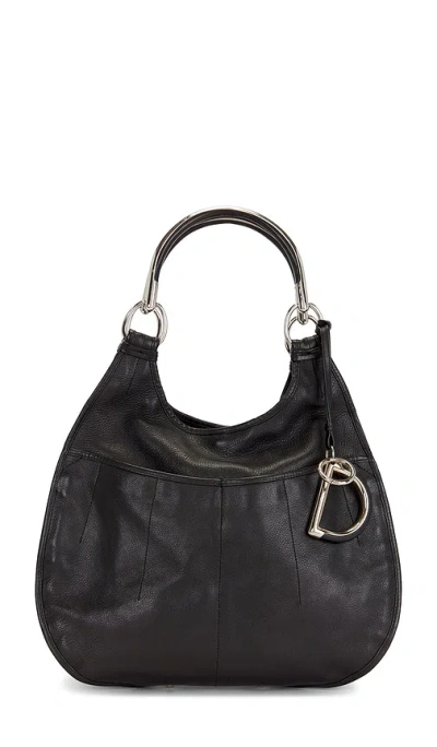 Fwrd Renew Dior 61 Hobo Bag In Black