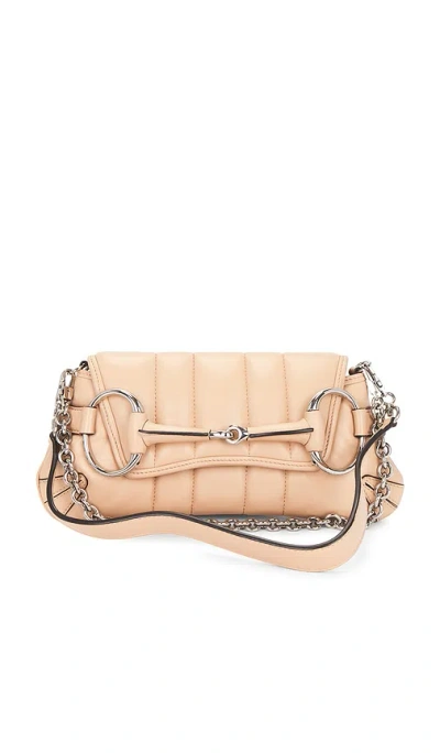 Fwrd Renew Gucci Horsebit Clutch In Pink