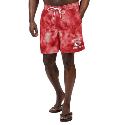 G-iii Sports By Carl Banks Red Kansas City Chiefs Change Up Volley Swim Trunks