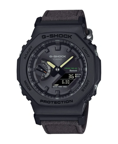 G-shock Men's Analog Digital Brown Cloth Watch, 45.5mm, Gab2100ct1a5