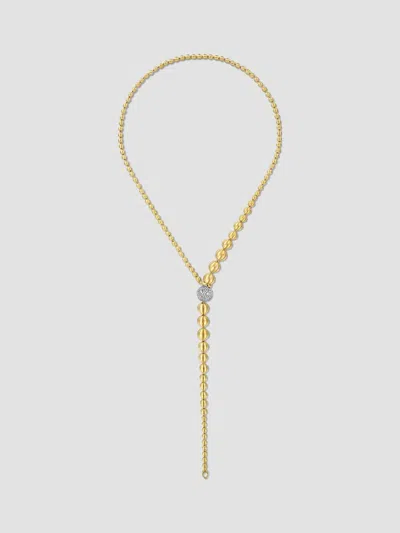 Gabriel & Co. Women's Bujukan Two-tone 14k Gold & 2.35 Tcw Diamond Lariat Necklace
