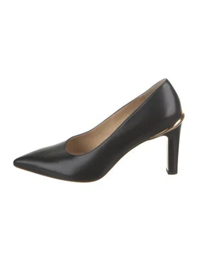 Pre-owned Gabriela Hearst Leather Pumps In Black