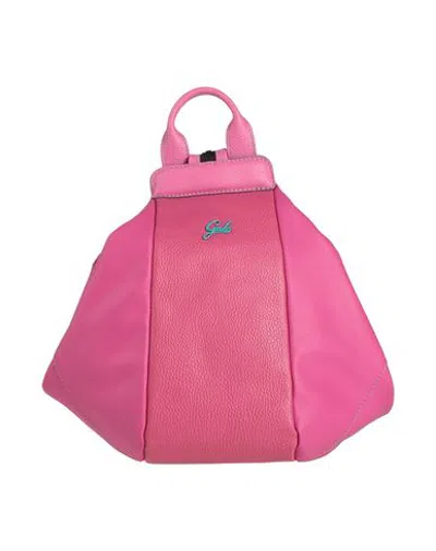 Gabs Greta Size M Woman Handbag Fuchsia Size - Calfskin In Pink