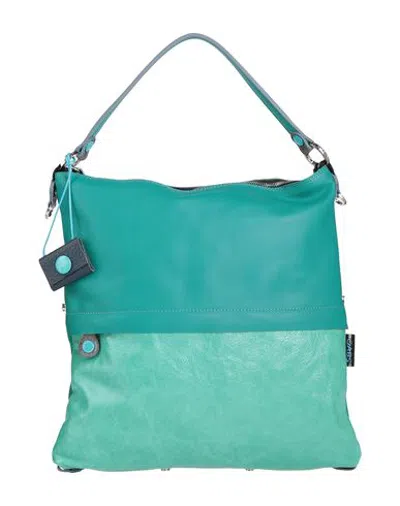 Gabs Sofia Plus Size L Woman Handbag Emerald Green Size - Calfskin