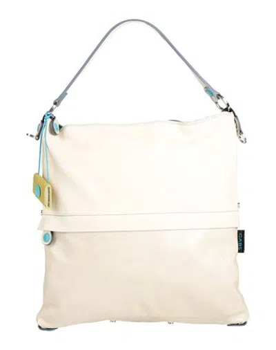 Gabs Sofia Plus Size L Woman Handbag Ivory Size - Calfskin In White