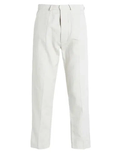 Gaelle Paris Gaëlle Paris Man Pants Cream Size 32 Cotton, Linen In White